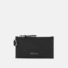 Hugo Myles Card Hold Zip Unisex - Wallet - Black -Hugo 00e98a92e99f4b7195f1b932480a058e