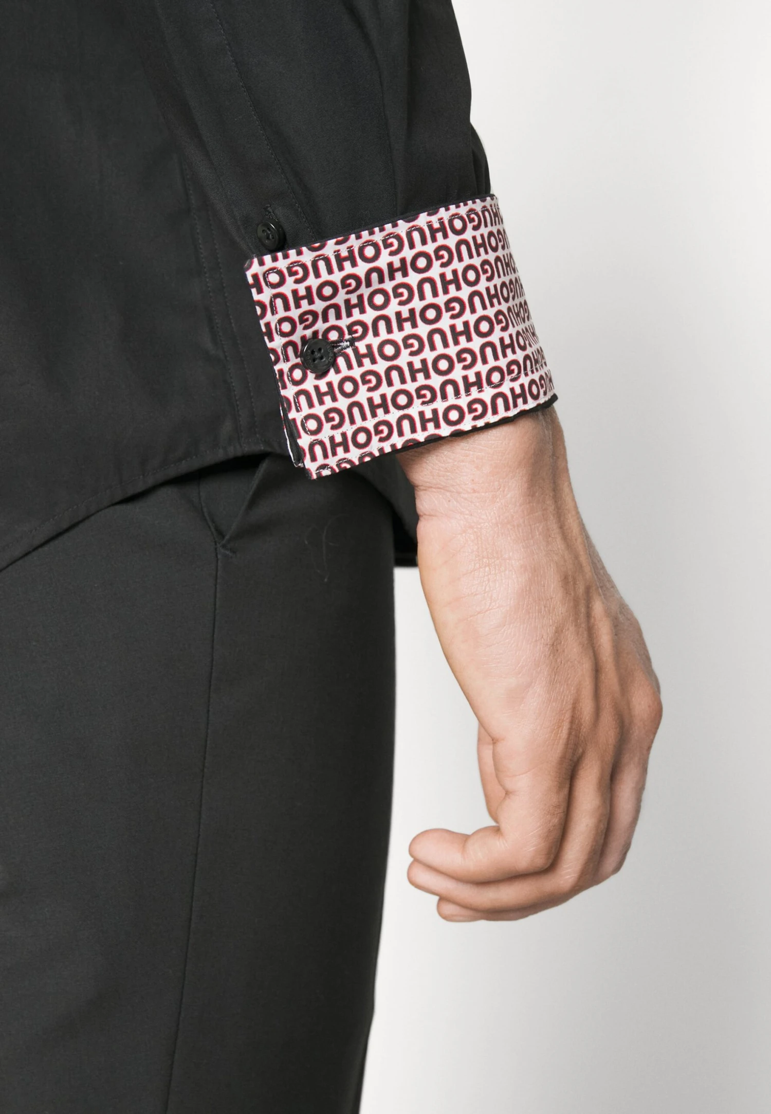 Hugo Koey - Formal Shirt - Black 7 Hugo Koey - Formal Shirt - Black - Image 5