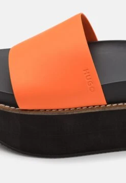 Hugo Lisa- Heeled Mules - Bright Red -Hugo 0226aecceecd4eaea91e39389c1848bc