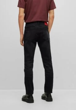 Hugo Straight Leg Jeans - Charcoal Five -Hugo 02280ffbad374badb6201d4b5d23a3db