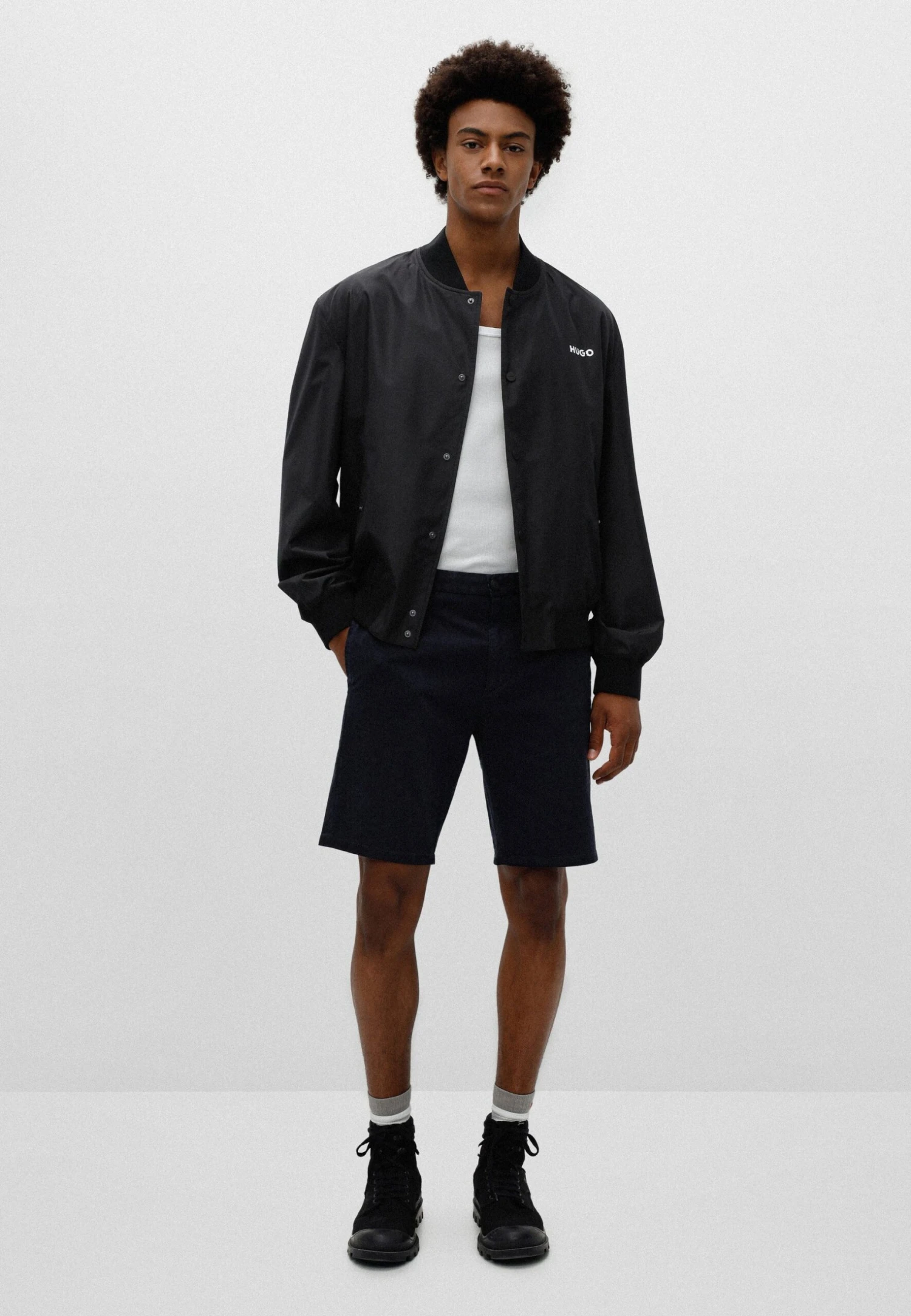 Hugo David - Shorts - Dark Blue 4 Hugo David - Shorts - Dark Blue - Image 2