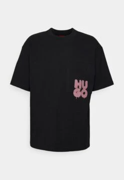 Hugo Dampato - Print T-Shirt - Black -Hugo 03b8a32357704c75a02d3ebd201a7333