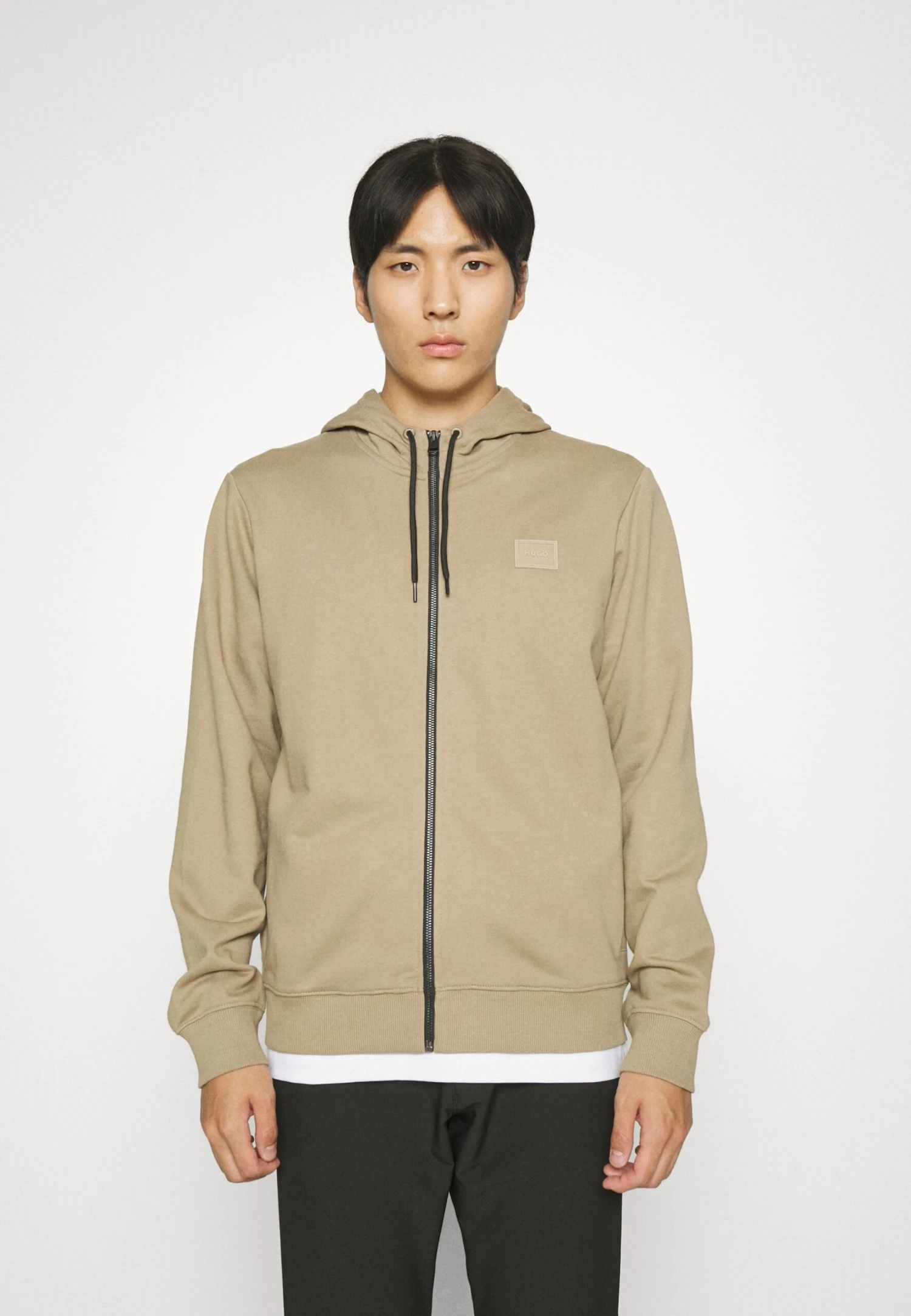 Hugo Daple - Zip-Up Sweatshirt - Open Brown 5 Hugo Daple - Zip-Up Sweatshirt - Open Brown - Image 3