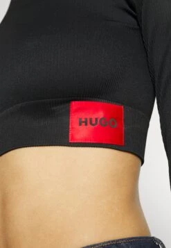 Hugo Denini - Long Sleeved Top - Black -Hugo 04b964346a21426db6cfc146c653e95b