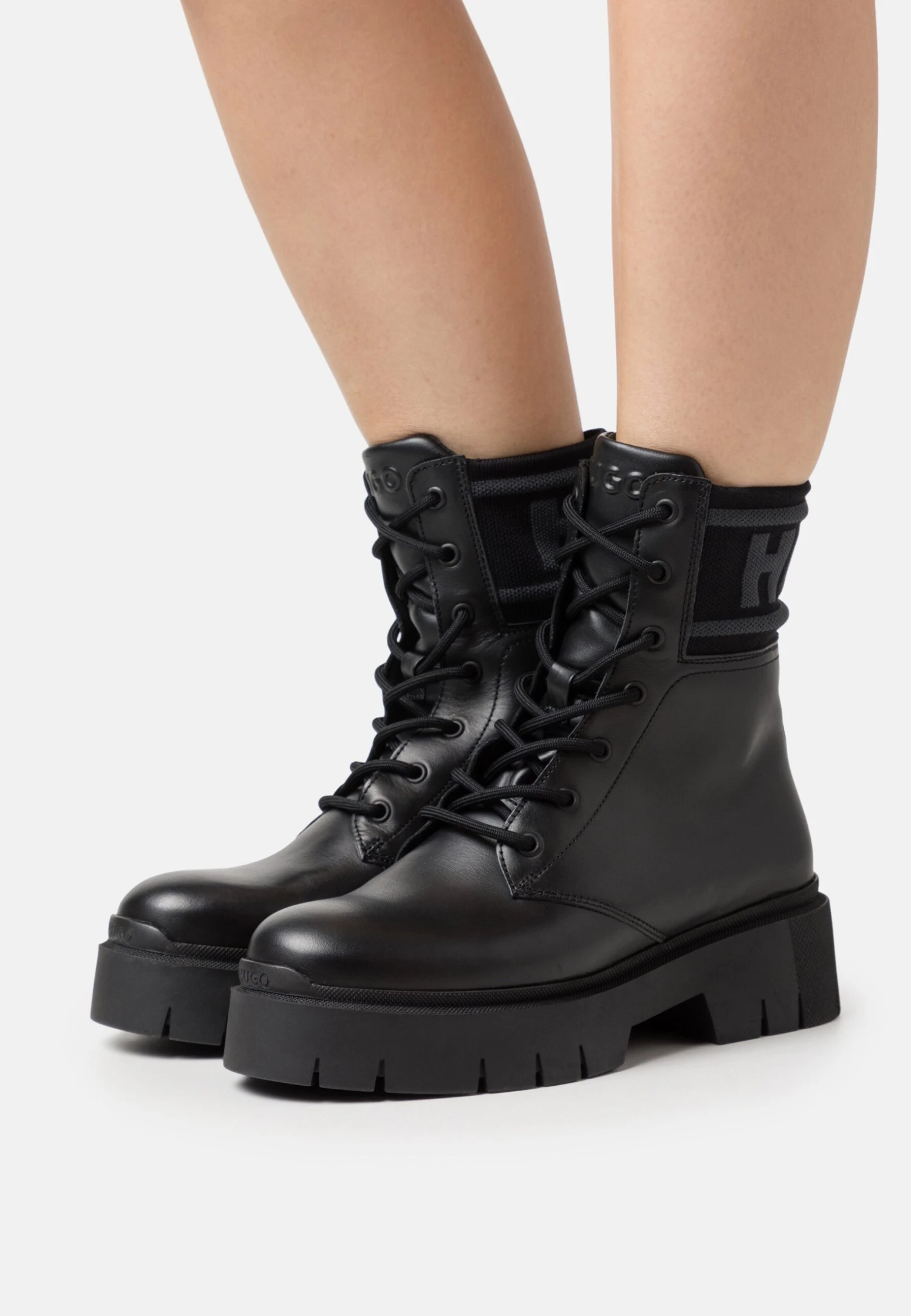 Hugo Kris - Lace-Up Ankle Boots - Black 3 Hugo Kris - Lace-Up Ankle Boots - Black