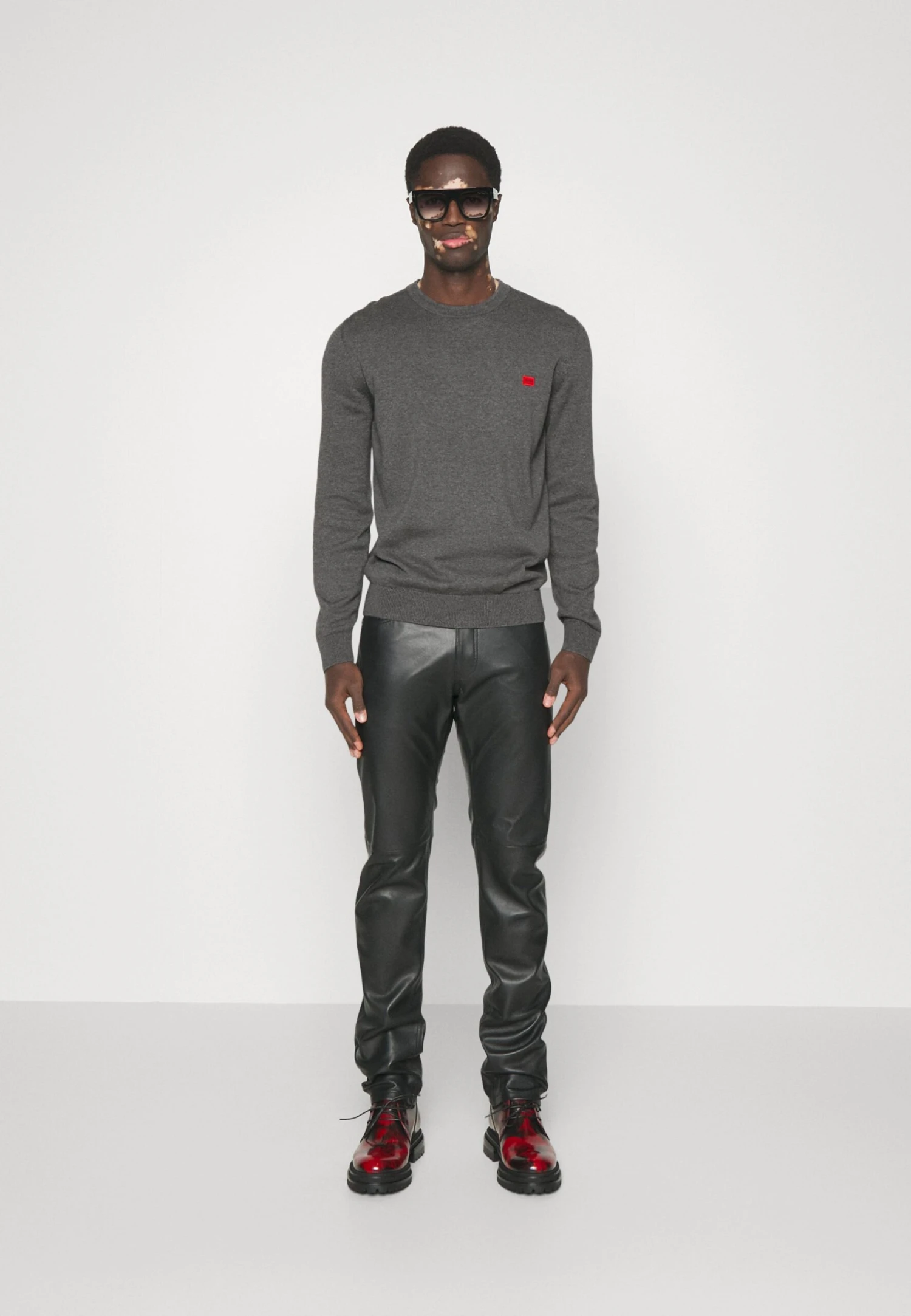 Hugo San Cassius - Jumper - Medium Grey 4 Hugo San Cassius - Jumper - Medium Grey - Image 2