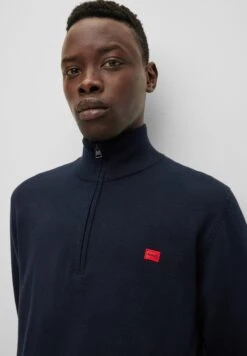 Hugo San Quintus C1 - Jumper - Dark Blue Ten -Hugo 0a62fe86977c4c0a8f489f2adf1e7e86