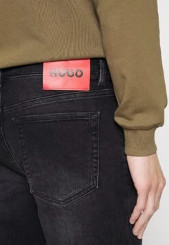 Hugo Jeans Tapered Fit - Charcoal -Hugo 0aa95eb25ac646e6bb6f7f12d6128eef