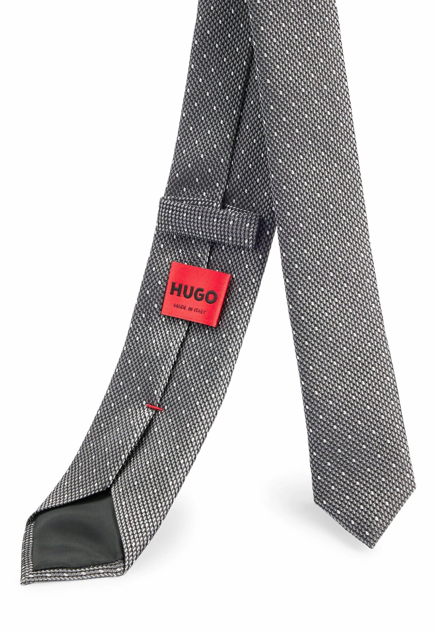 Hugo Tie - Dark Grey Two 6 Hugo Tie - Dark Grey Two - Image 4