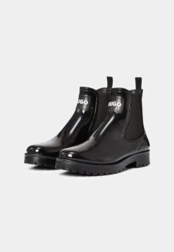 Hugo Tabita Rain Bootie - Wellies - Black 12 Hugo Tabita Rain Bootie - Wellies - Black -Hugo 0bd9ca8407ad4c5f9acdfe301d40e593
