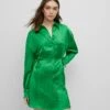 Hugo Keleste - Shirt Dress - Green One -Hugo 0cd4b1e783e540908db9e44f11f465ae