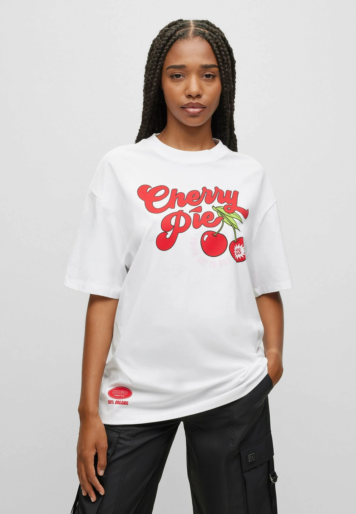 Hugo Drisela - Print T-Shirt - White 3 Hugo Drisela - Print T-Shirt - White