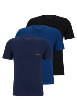 Hugo 3 Pack Rn Triplet P - Undershirt - Dark Blue 11 Hugo 3 Pack Rn Triplet P - Undershirt - Dark Blue -Hugo 0d7a92d4eef44f3a8a98e8d7f5eaf141