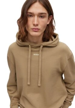 Hugo Dapo - Hoodie - Open Brown -Hugo 0d9aea4da0b24ea2b5a7d52be5886f75