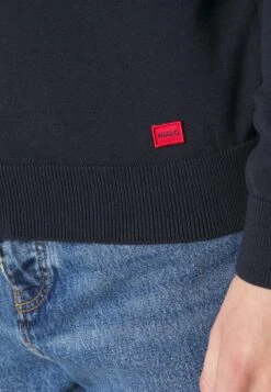 Hugo Cardigan - Navy -Hugo 0e901a16dfc5482cb00aa1fdcb719a7f