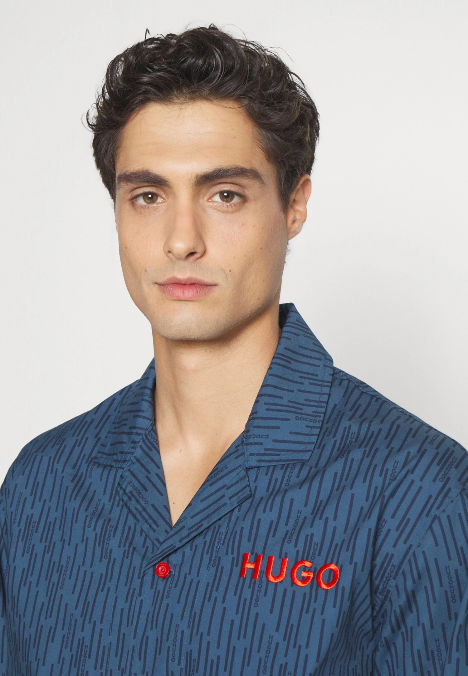 Hugo Hero - Pyjama Set - Dark Blue 6 Hugo Hero - Pyjama Set - Dark Blue - Image 4