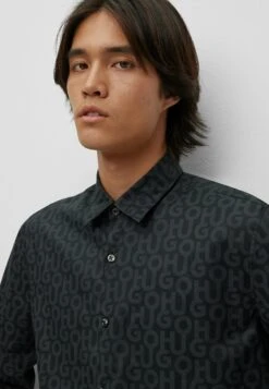 Hugo Ermo - Shirt - Charcoal -Hugo 10225f2a333e4ef189c057e5eb26a695