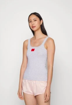 Hugo Vest Label - Undershirt - Medium Grey