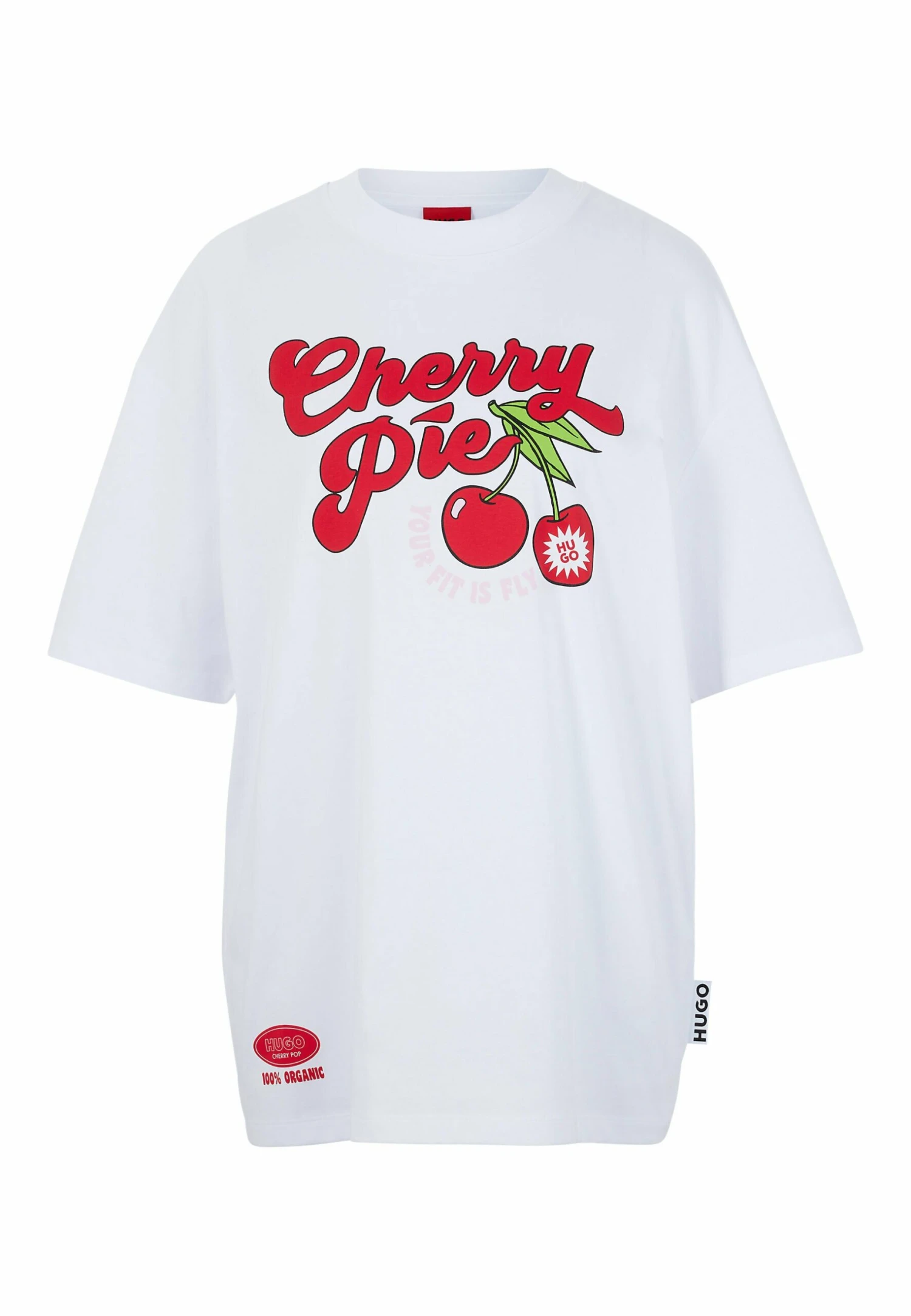 Hugo Drisela - Print T-Shirt - White 7 Hugo Drisela - Print T-Shirt - White - Image 5