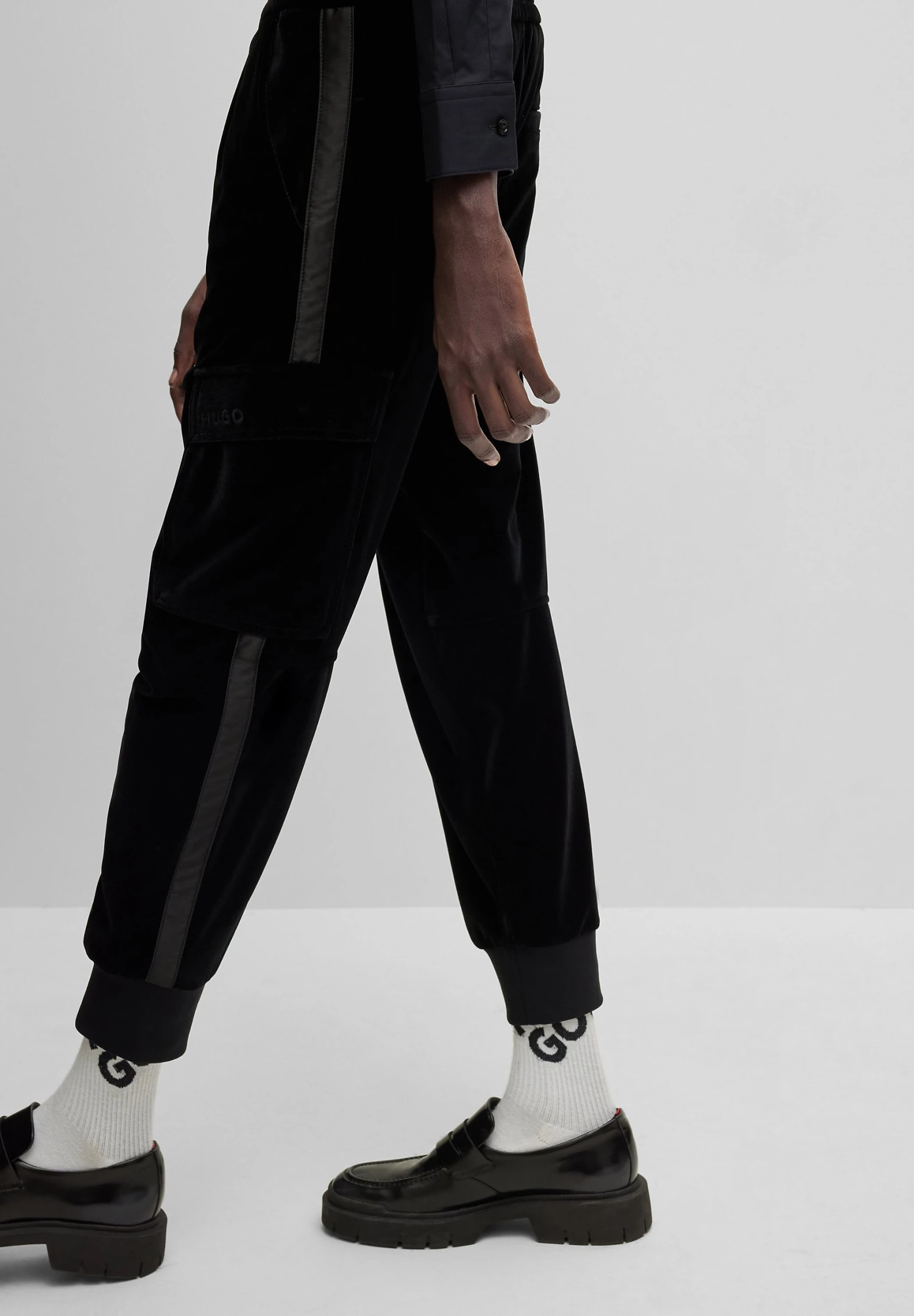 Hugo Glavin231F1 10246187 01 - Cargo Trousers - Black 7 Hugo Glavin231F1 10246187 01 - Cargo Trousers - Black - Image 5