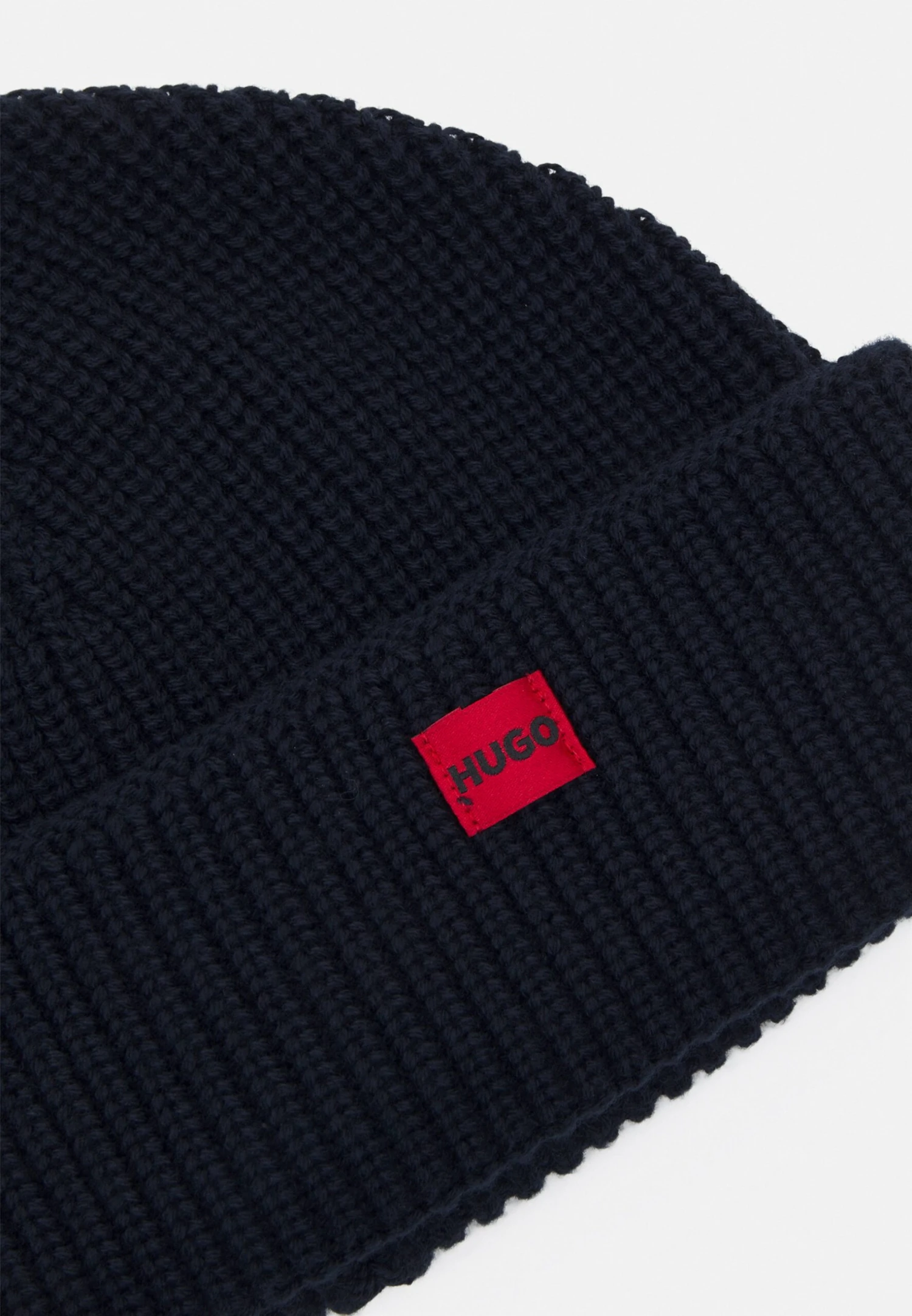 Hugo Xaro Unisex - Beanie - Navy 5 Hugo Xaro Unisex - Beanie - Navy - Image 3