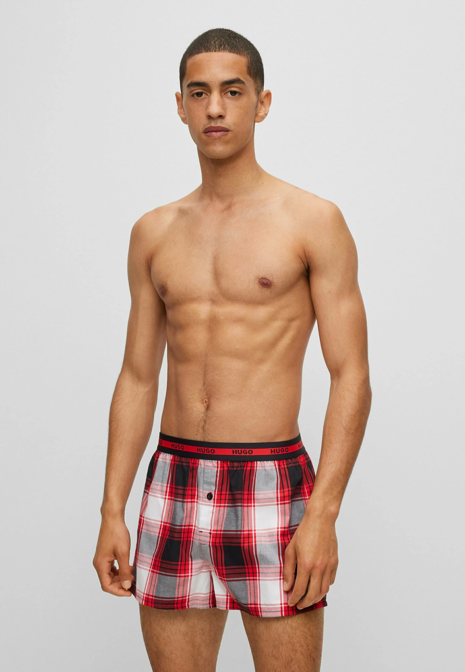 Hugo Twinpack - Boxer Shorts - Red Ten 3 Hugo Twinpack - Boxer Shorts - Red Ten