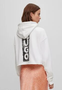 Hugo Dephana - Hoodie - White
