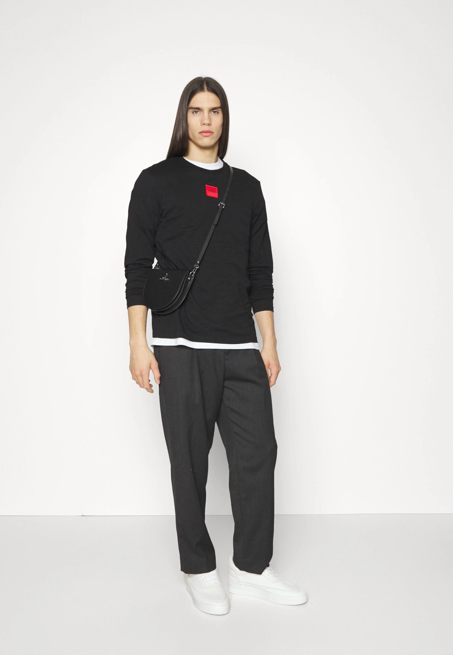 Hugo Diragolo - Long Sleeved Top - Black 4 Hugo Diragolo - Long Sleeved Top - Black - Image 2