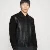 Hugo Lenn - Leather Jacket - Black 1 Hugo Lenn - Leather Jacket - Black -Hugo 1822f21997b945279211fd55dbf63cf6