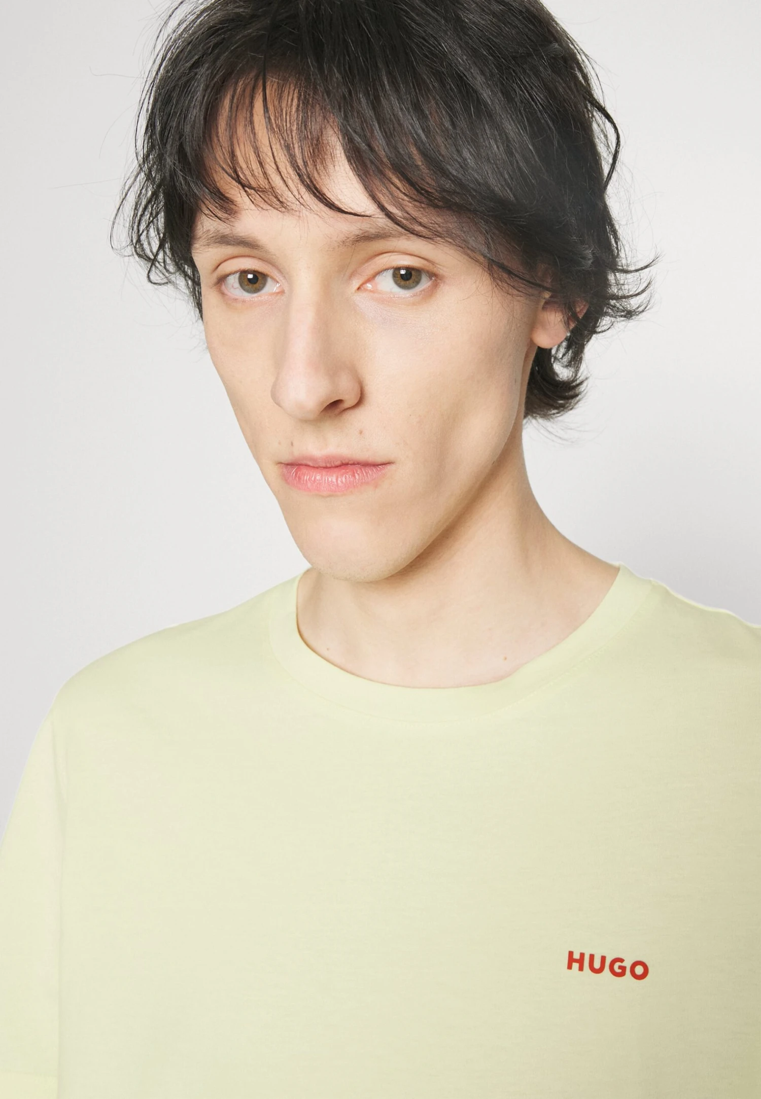 Hugo Basic T-Shirt - Medium Yellow 6 Hugo Basic T-Shirt - Medium Yellow - Image 4