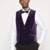 Hugo Waistcoat - Dark Purple 1 Hugo Waistcoat - Dark Purple -Hugo 1b7364854e39491b98817616b270ca0a