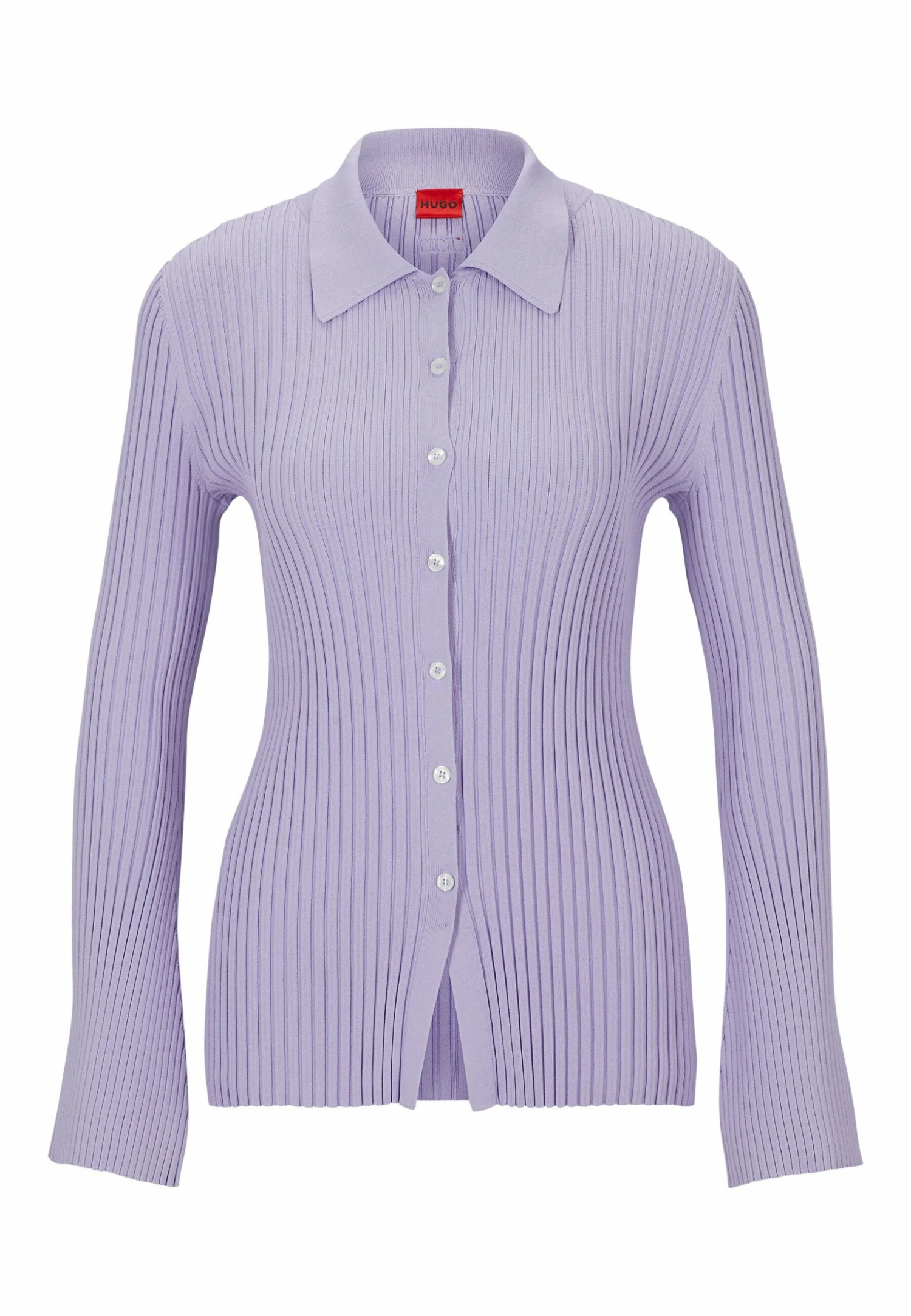 Hugo Sharita - Cardigan - Light Purple Four 7 Hugo Sharita - Cardigan - Light Purple Four - Image 5