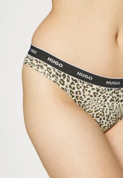 Hugo Triplet Thong 3 Pack - Thong - Black/Mottled Yellow -Hugo 1e27419a128e4677a26f14acfb525c3b