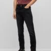 Hugo Straight Leg Jeans - Charcoal Five 1 Hugo Straight Leg Jeans - Charcoal Five -Hugo 1ff122b635ef40d0b2d7634ede9147f1