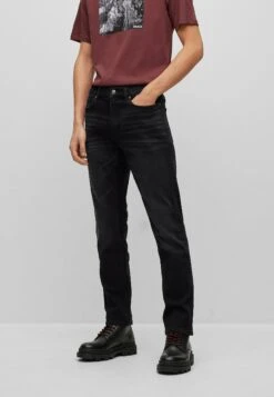 Hugo Straight Leg Jeans - Charcoal Five