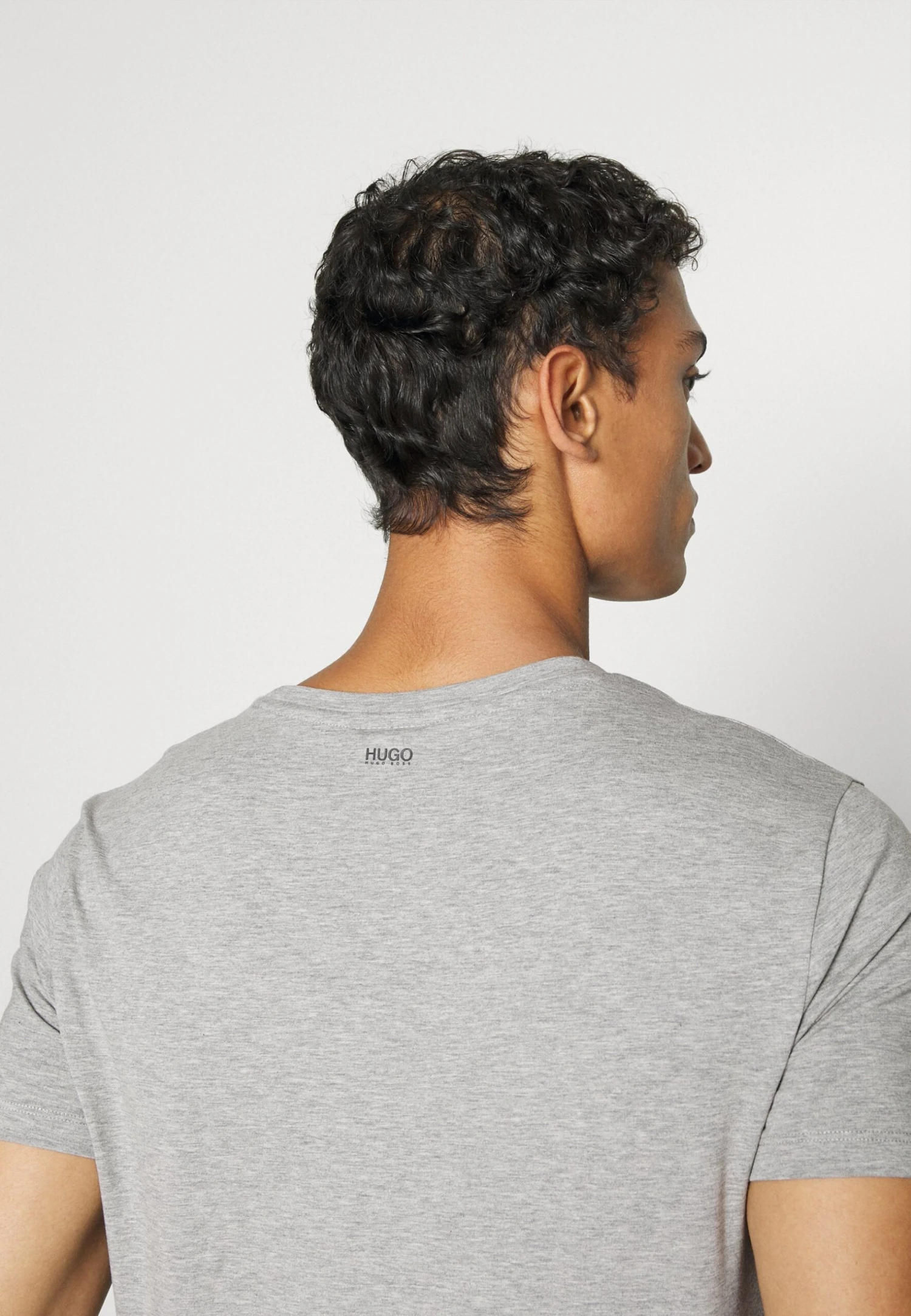 Hugo Round 2 Pack - Basic T-Shirt - Grey/Grey 6 Hugo Round 2 Pack - Basic T-Shirt - Grey/Grey - Image 4