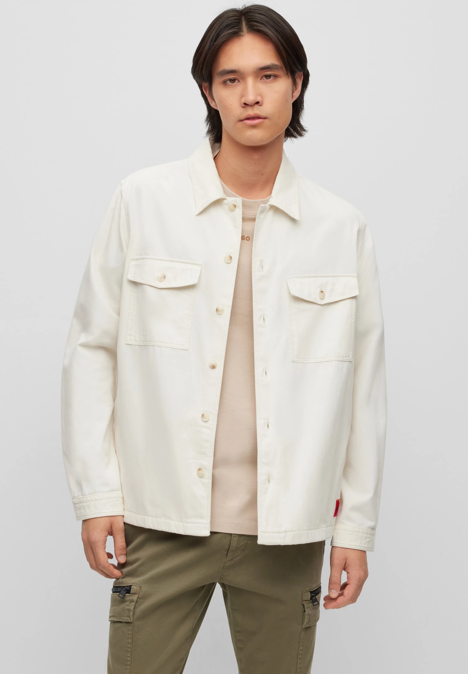 Hugo Enalu - Shirt - Natural Eighteen 3 Hugo Enalu - Shirt - Natural Eighteen