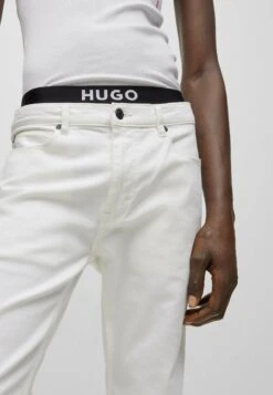 Hugo Straight Leg Jeans - White 11 Hugo Straight Leg Jeans - White -Hugo 213e5d6f5c304593a9f9c4860a745b77