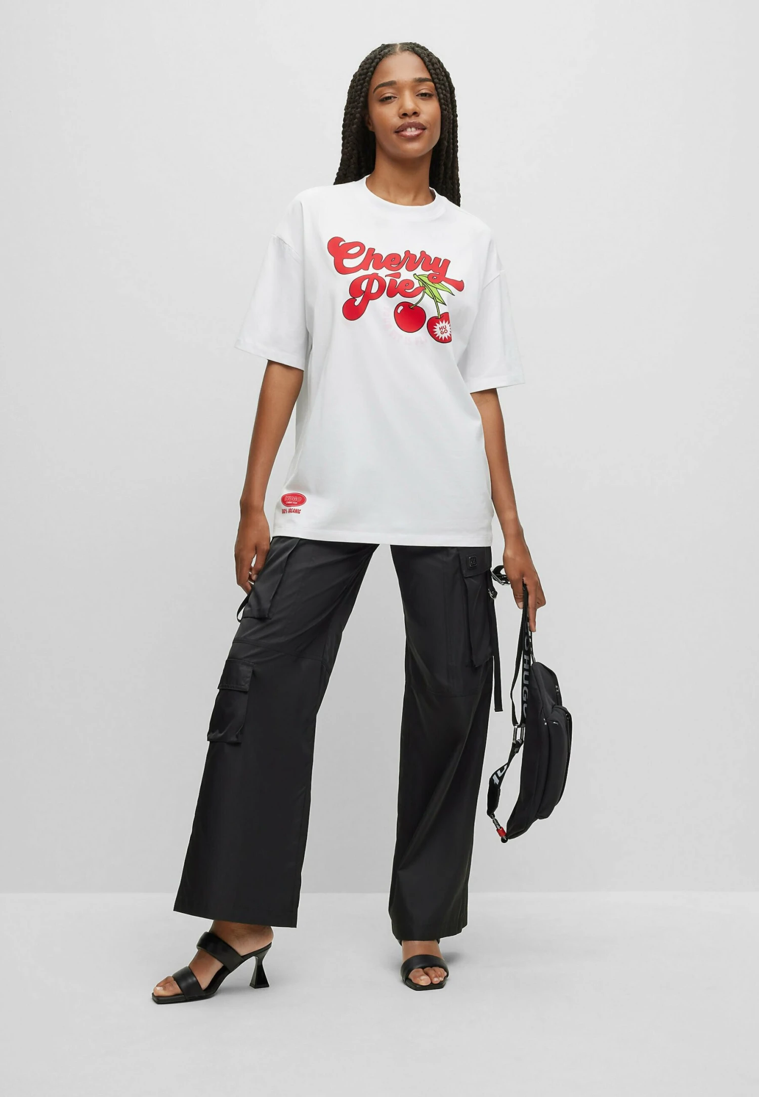 Hugo Drisela - Print T-Shirt - White 4 Hugo Drisela - Print T-Shirt - White - Image 2