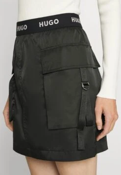 Hugo Roinna - A-Line Skirt - Black -Hugo 2629701b38d34a7eb546c7252dc5381c