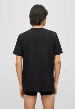 Hugo Rn Relaxed - Print T-Shirt - Black Two -Hugo 2695ebe1c00e420e808edda6de82450a