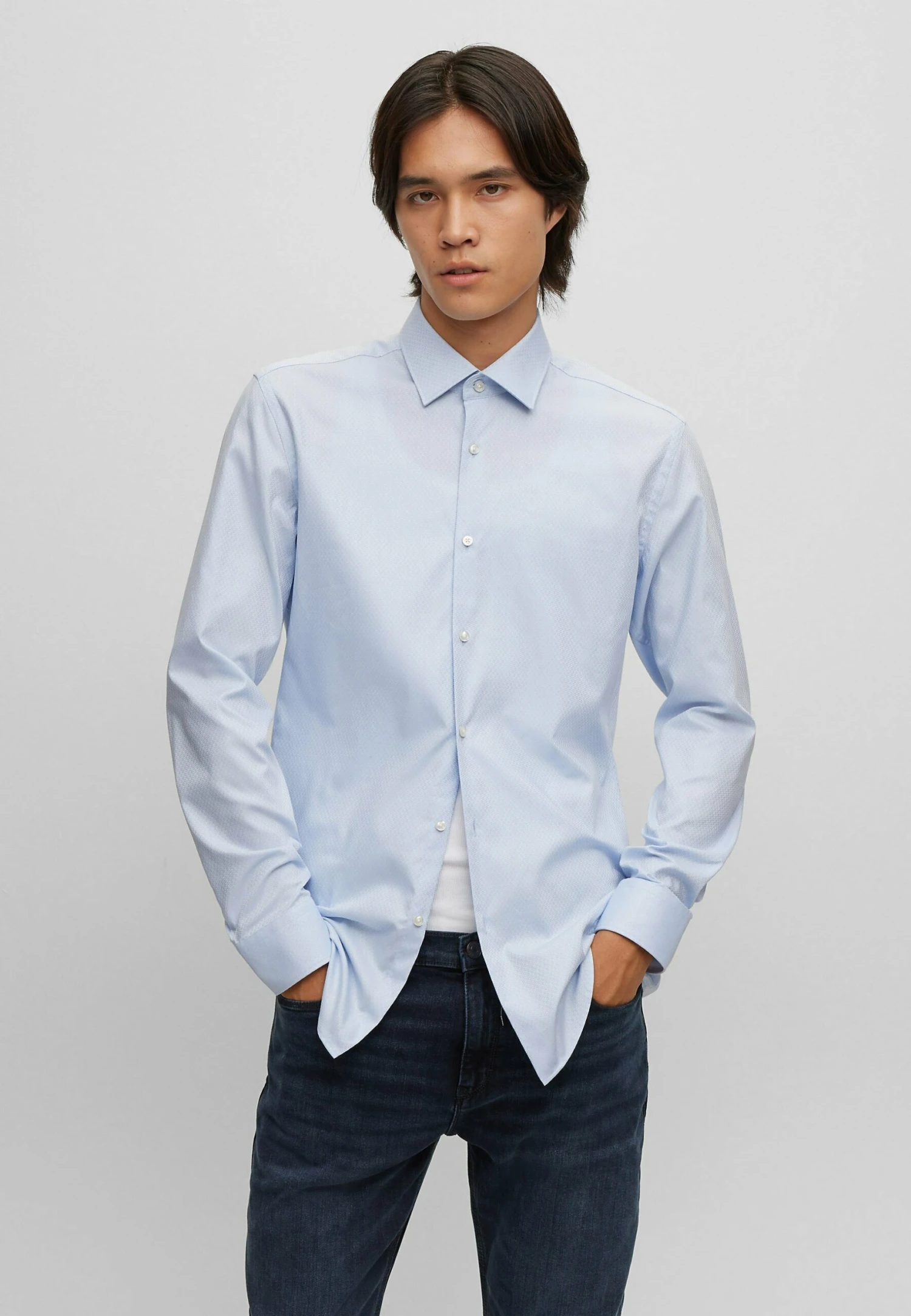 Hugo Kenno - Shirt - Hellblau Neun 3 Hugo Kenno - Shirt - Hellblau Neun