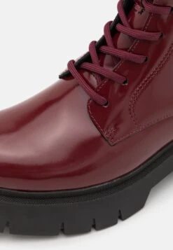 Hugo Kris Lace Bootie - Platform Ankle Boots - Dark Red 15 Hugo Kris Lace Bootie - Platform Ankle Boots - Dark Red -Hugo 2a5a97c85a1045afb8d3b2b392877e7e