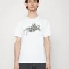 Hugo Dulive - Print T-Shirt - White 1 Hugo Dulive - Print T-Shirt - White -Hugo 2acdaa8e9ff6467caaa240f86ed813c5
