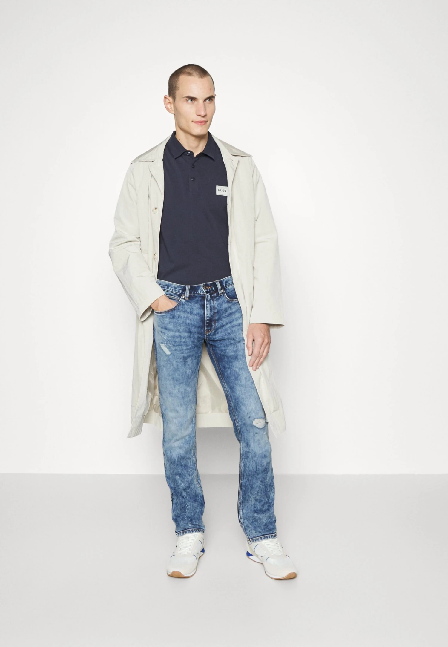 Hugo Slim Fit Jeans - Light Pastel Blue 4 Hugo Slim Fit Jeans - Light Pastel Blue - Image 2