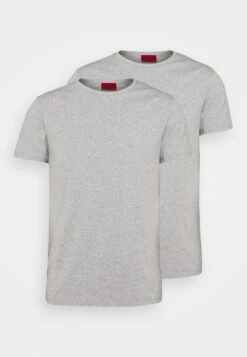 Hugo Round 2 Pack - Basic T-Shirt - Grey/Grey 12 Hugo Round 2 Pack - Basic T-Shirt - Grey/Grey -Hugo 2c28cb59bfcb4932b725ddd95aec5f47