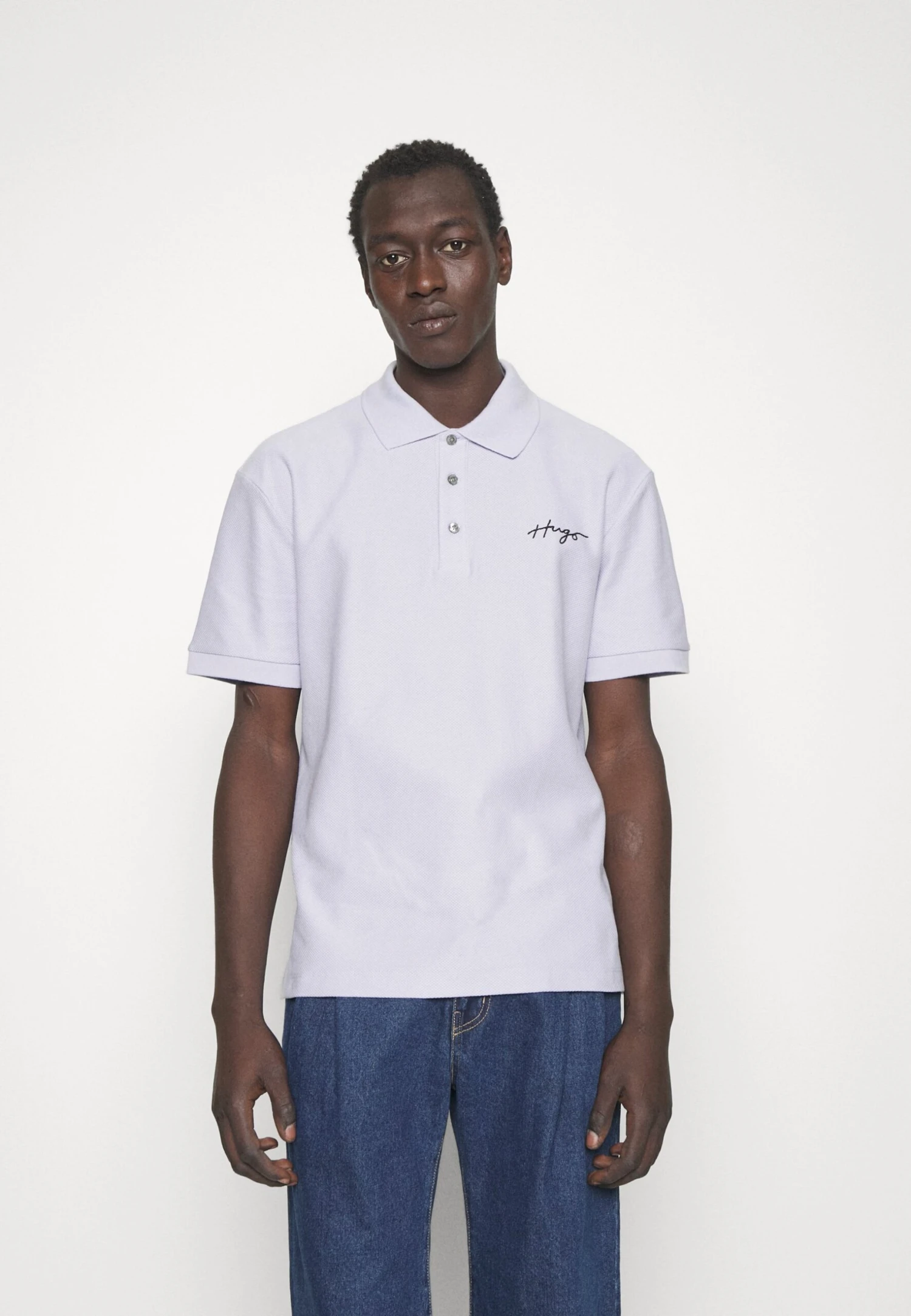 Hugo Daipo - Polo Shirt - Light/Pastel Purple 3 Hugo Daipo - Polo Shirt - Light/Pastel Purple