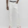 Hugo Straight Leg Jeans - White -Hugo 2d2a1ca204214a75b91d820790d4cc5c