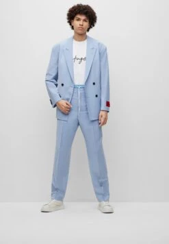 Hugo Groove232X - Trousers - Light/Pastel Blue -Hugo 2debe94369294b0e8d0280405ebd583e