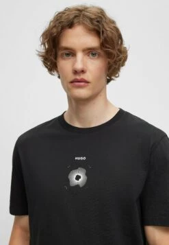 Hugo Digram - Print T-Shirt - Black One 10 Hugo Digram - Print T-Shirt - Black One -Hugo 2e1ae9c3296441f187cd09bdd8ca8915